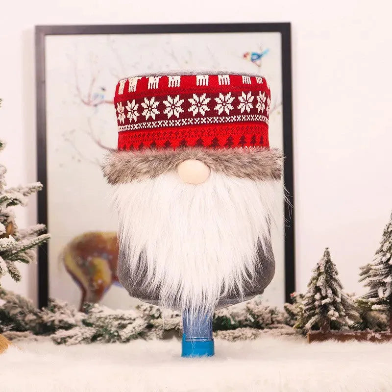 Christmas Decorations Knitted Bucket Cover Water Dispenser Dust Cover - Bellarte Enchanté Christmas Decorations Knitted Bucket Cover Water Dispenser Dust Cover